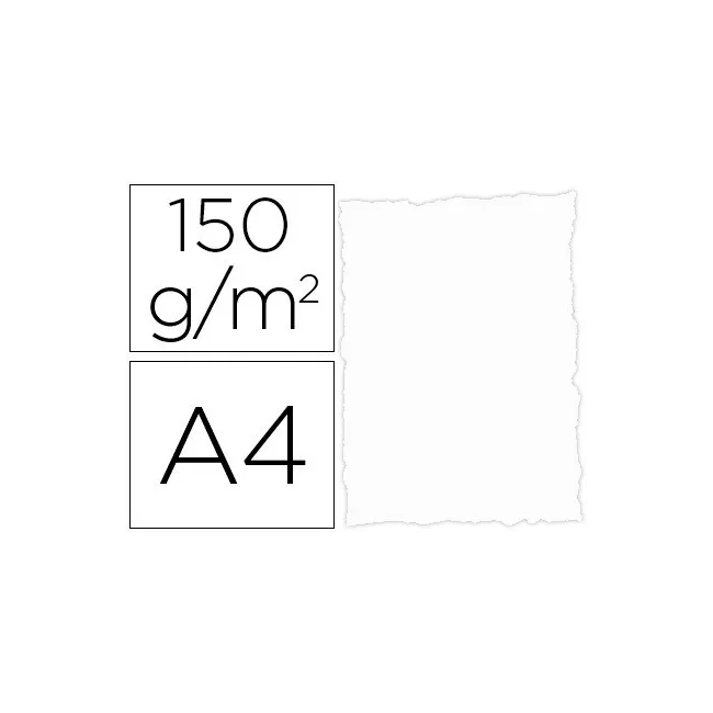 PAPEL PERGAMINO DIN A4 TROQUELADO 150 GR COLOR PARCHMENT BLANCO PAQ...