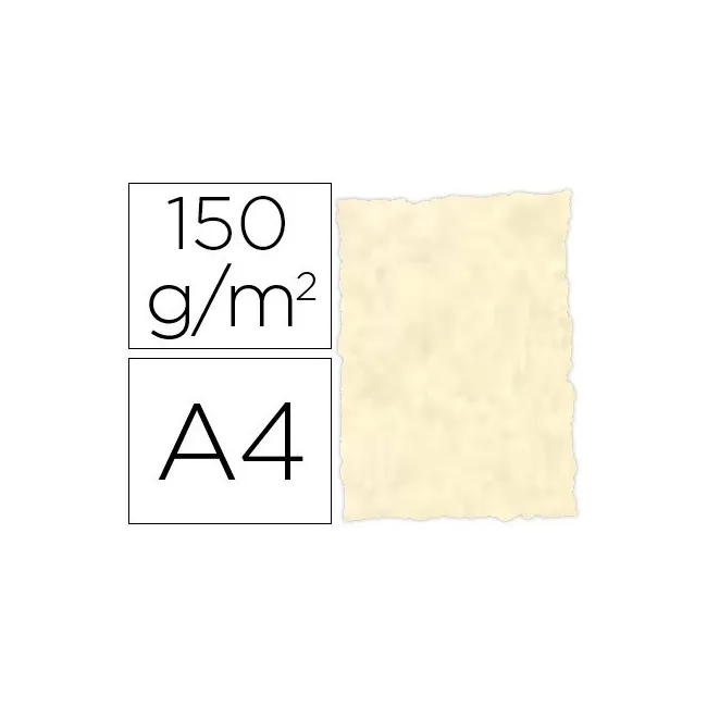 PAPEL PERGAMINO DIN A4 TROQUELADO 150 GR COLOR PARCHMENT TOPACIO PA...