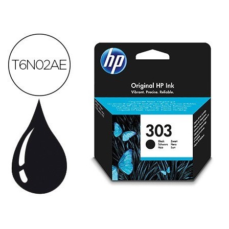 INK-JET HP N. 303 ENVY PHOTO 6230 / 7130 / 7830 COLOR NEGRO CAPACID...