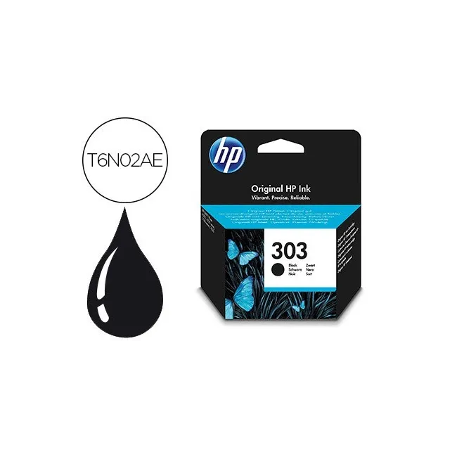 INK-JET HP N. 303 ENVY PHOTO 6230 / 7130 / 7830 COLOR NEGRO CAPACID...