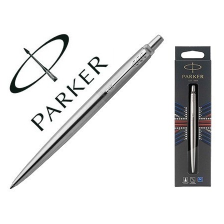 BOLIGRAFO PARKER JOTTER CORE ACERO CT EN BLISTER