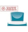 SELLO X-STAMPER QUIX PERSONALIZABLE COLOR ROJO MEDIDAS 22X69 MM Q-18