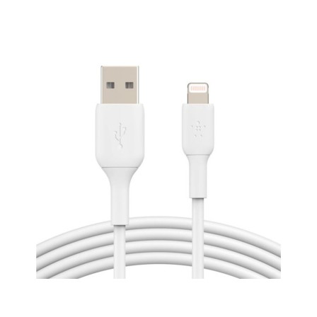 CABLE BELKIN CAA001BT1MWH LIGHTNING A USB-A BOOST CHARGE LONGITUD 1...