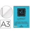 BLOC DIBUJO ACUARELA CANSON XL AQUARELLE GRANO FINO DIN A3 MICROPER...