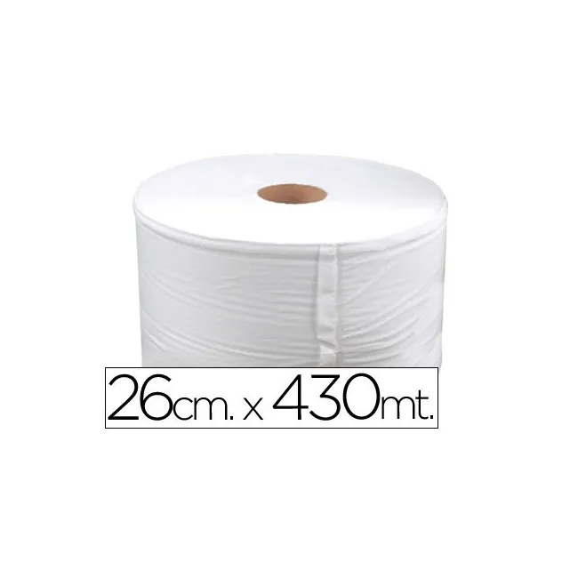 BOBINA CELULOSA INDUSTRIAL 26 CMS DE ANCHO X 400 MTS APROX DIAMETRO...