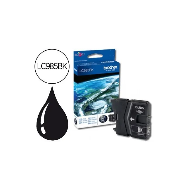 INK-JET BROTHER LC-985BK NEGRO DCP-J125/DCP-J315W MFC-J265W/MFC-J41...