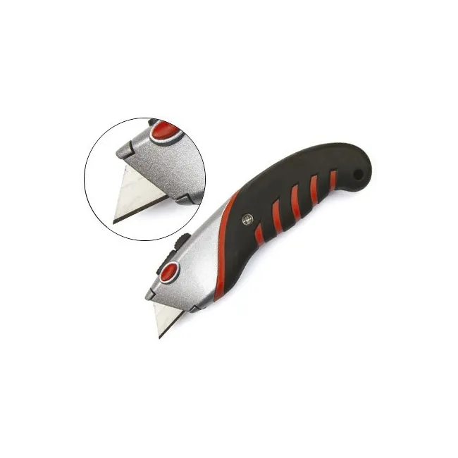 CUTER Q-CONNECT SX1500 METALICO ANCHO NEGRO Y ROJO CON MANGO DE PLA...