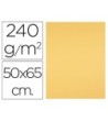 CARTULINA LIDERPAPEL 50X65 CM 240G/M2 ORO PAQUETE DE 25 UNIDADES