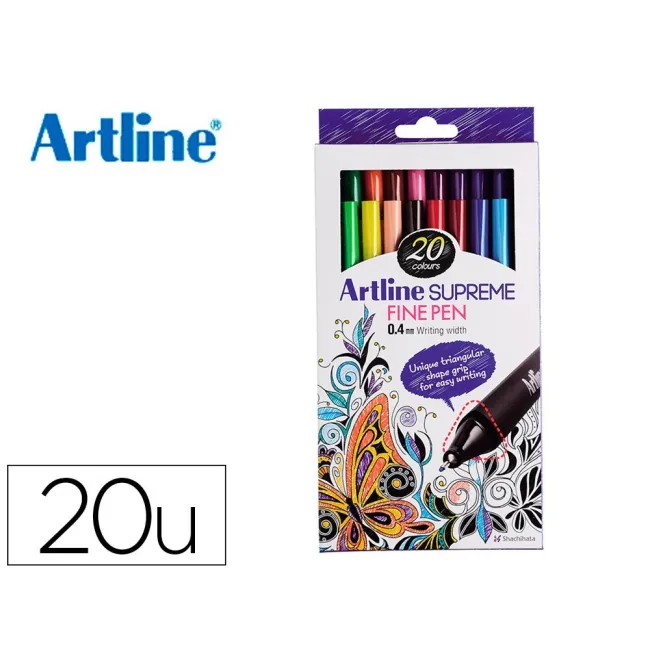ROTULADOR ARTLINE SUPREME EPFS200 FINE LINER PUNTA DE FIBRA 0,4 MM ...