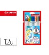 ROTULADOR STABILO ACUARELABLE PEN 68 BRUSH PUNTA PINCEL ESTUCHE DE ...