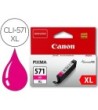 INK-JET CANON CLI-571XL PIXMA MG6852 / TS6050 / TS8050 MAGENTA 500 PAG