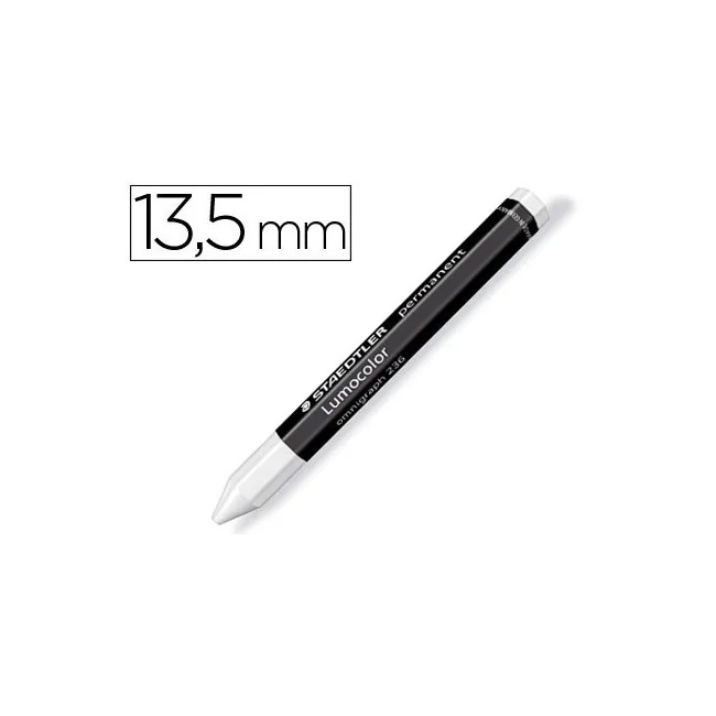 MINAS STAEDTLER PARA MARCAR BLANCO PERMANENTE OMNIGRAPH236CAJA DE 1...