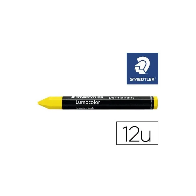 MINAS STAEDTLER PARA MARCAR AMARILLO LUMOCOLOR PERMANENTE OMNIGRAPH...