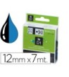 CINTA DYMO 1000 NEGRO-AZUL 12MM X 7MT D1