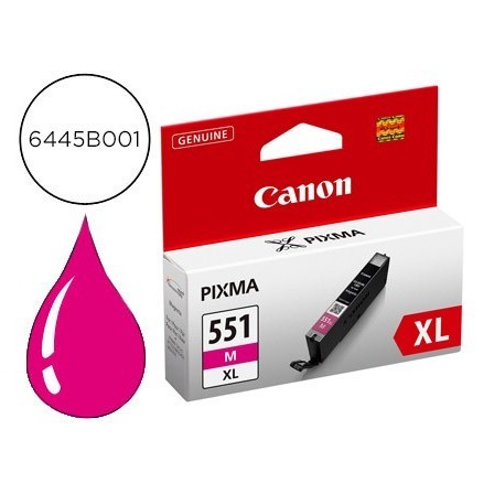 INK-JET CANON CLI-551 XL MG5450 / IP7250 / MG6350 MAGENTA
