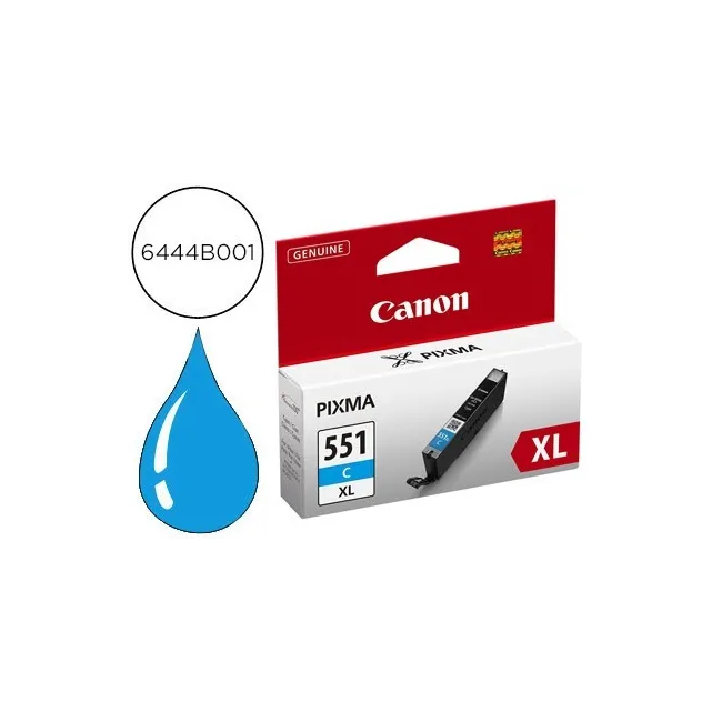 INK-JET CANON CLI-551 XL MG5450 / IP7250 / MG6350 CIAN