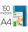TAPA DE ENCUADERNACION Q-CONNECT PVC DIN A4 INCOLORA 150 MC CAJA DE...