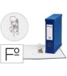 MODULO PARDO 1 ARCHIVADOR DE PALANCA FOLIO 2 ANILLAS 70 MM AZUL 350...