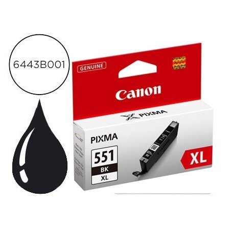 INK-JET CANON CLI-551 XL MG5450 / IP7250 / MG6350 NEGRO