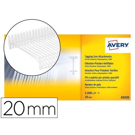 RECAMBIO DE NAVETES AVERY PARAPISTOLA SUJETA ETIQUETAS -25 MM