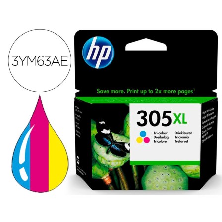 INK-JET HP 305XL DESKJET 1210 / 1212 / 1255 / 2732 / 2752 / 4155 / ...