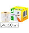 ETIQUETA ADHESIVA Q-CONNECT KF18543 COMPATIBLE DYMO 99019 TAMAÑO 54...