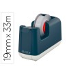 PORTARROLLO SOBREMESA LEITZ COSY PLASTICO PARA CINTAS 33 MT COLOR GRIS
