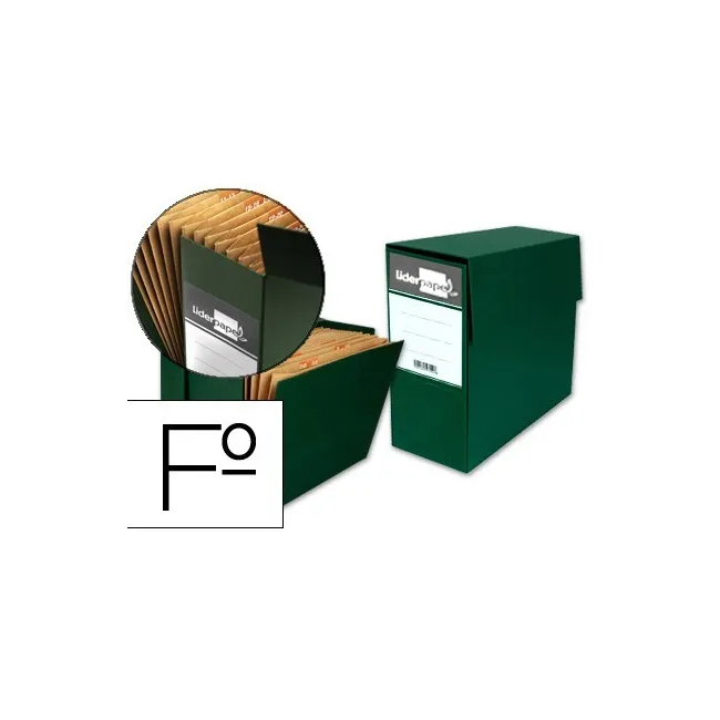CAJA TRANSFERENCIA CON FUELLE FOLIO VERDE