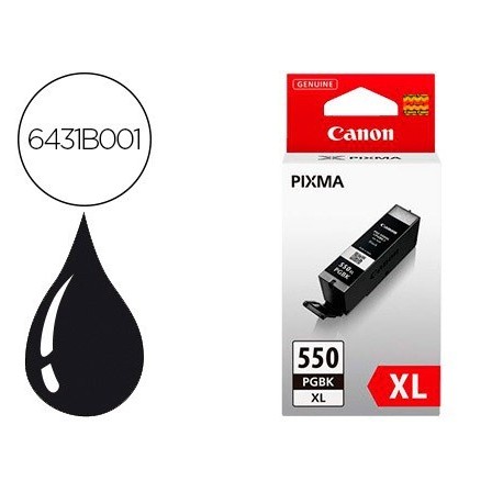 INK-JET CANON PGI550XL PIXMA MG5450/5550/ 6350/7150 NEGRO GRAN CAPA...
