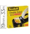 CINTA ADHESIVA SCOTCH DOS CARAS 33X19 MM