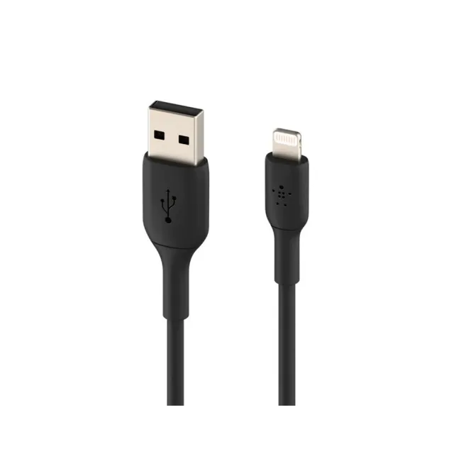 CABLE LIGHTNING BELKIN CAA001BT2MBK A USB-A BOOST CHARGE LONGITUD 2...