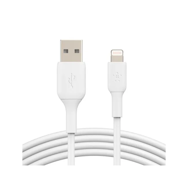 CABLE LIGHTNING BELKIN CAA001BT2MWH A USB-A BOOST CHARGE LONGITUD 2...