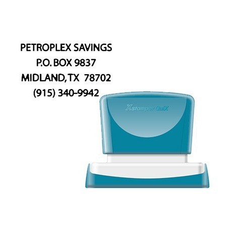 SELLO X-STAMPER QUIX PERSONALIZABLE COLOR NEGRO MEDIDAS 36X61 MM Q-16