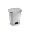 PAPELERA CONTENEDOR PLASTICFORTE PLASTICO CON TAPADERA Y PEDAL 27 L...