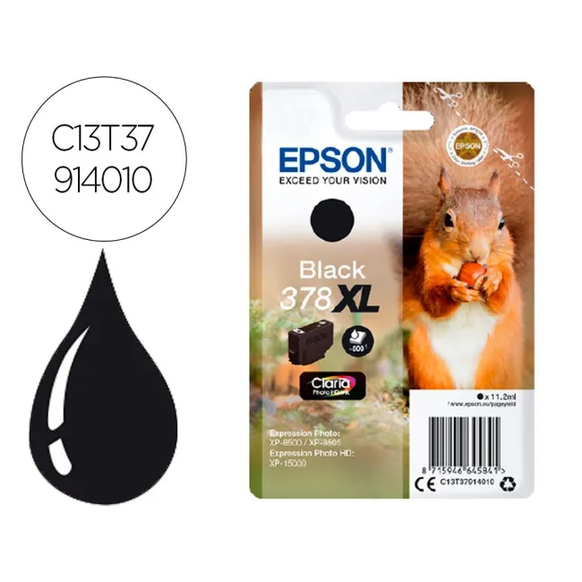 INK-JET EPSON 378 XL EXPRESSION HOME XP-8605 / 8606 / XP-15000 / XP...