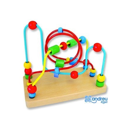 JUEGO ANDREUTOYS LABERINTO MANIPULACION PARA PSICOMOTROCIDAD FINA 2...