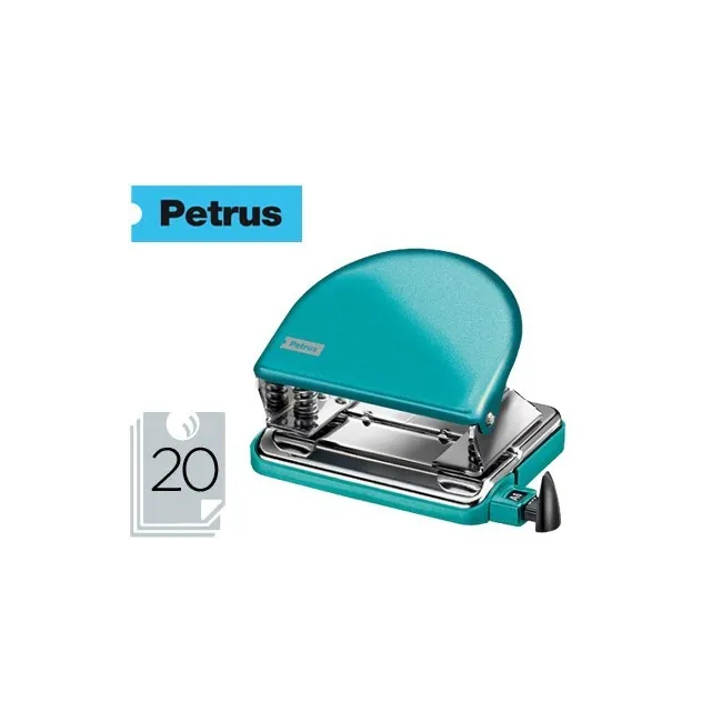 TALADRADOR PETRUS 52 WOW TURQUESA METALIZADO CAPACIDAD 20 HOJAS EN ...