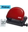 TALADRADOR PETRUS 52 ROJO -CAPACIDAD 20 HOJAS