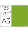 CARTULINA GUARRO DIN A3 VERDE AMAZONA 185 GR PAQUETE 50 H