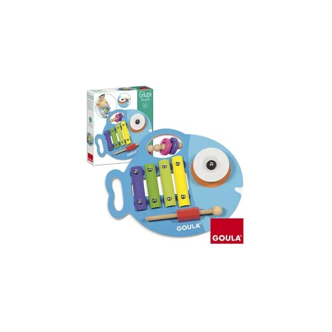 JUEGO GOULA DIDACTICO GLUPY MUSICAL 3 EN 1