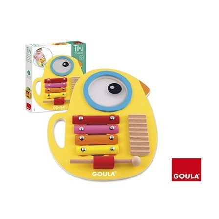 JUEGO GOULA DIDACTICO TIKI MUSICAL 3 EN 1