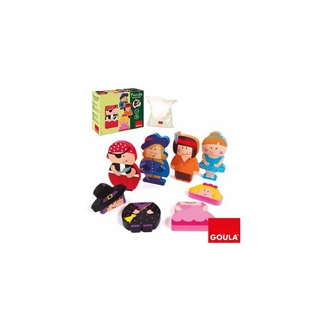 PUZZLE GOULA INFANTIL PERSONAJES MAGNETICOS
