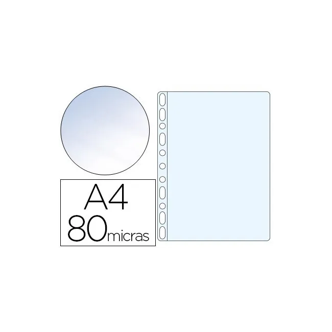 FUNDA MULTITALADRO ESSELTE DIN A4 POLIPROPILENO 80 MC 11 TALADROS C...