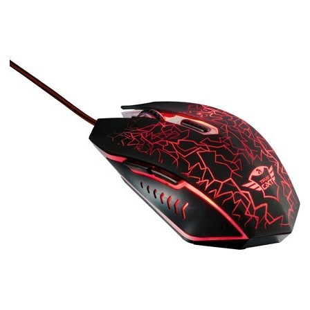 RATON TRUST GXT 105 IZZA ILLUMINATED GAMING 800-2400 DPI 6 BOTONES ...