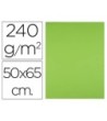 CARTULINA LIDERPAPEL 50X65 CM 240G/M2 VERDE HIERBA PAQUETE DE 25 UN...