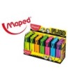 ROTULADOR MAPED FLUO PEPS CLASSIC EXPOSITOR DE 28 UNIDADES COLORES ...
