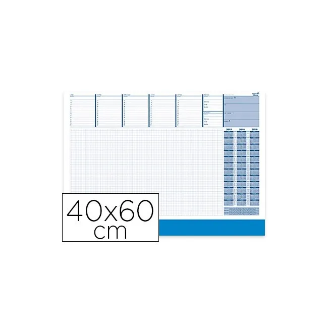 PLANNING SOBREMESA SEMANAL QUO VADIS ESCRIBANIA ESP SU8200 40X60 CM
