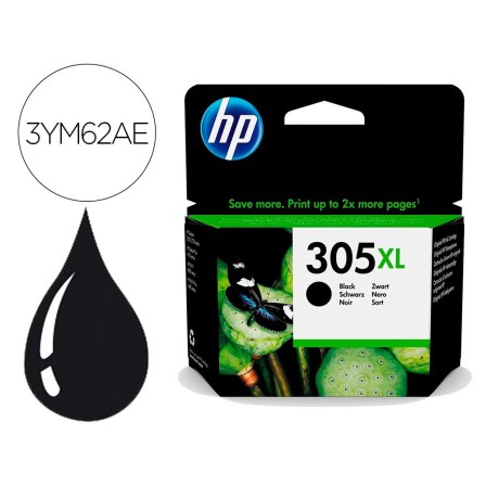 INK-JET HP 305XL DESKJET 1210 / 1212 / 1255 / 2732 / 2752 / 4155 / ...