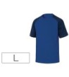 CAMISETA DE ALGODON DELTAPLUS COLOR AZUL TALLA L