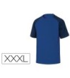 CAMISETA DE ALGODON DELTAPLUS COLOR AZUL TALLA XXXL
